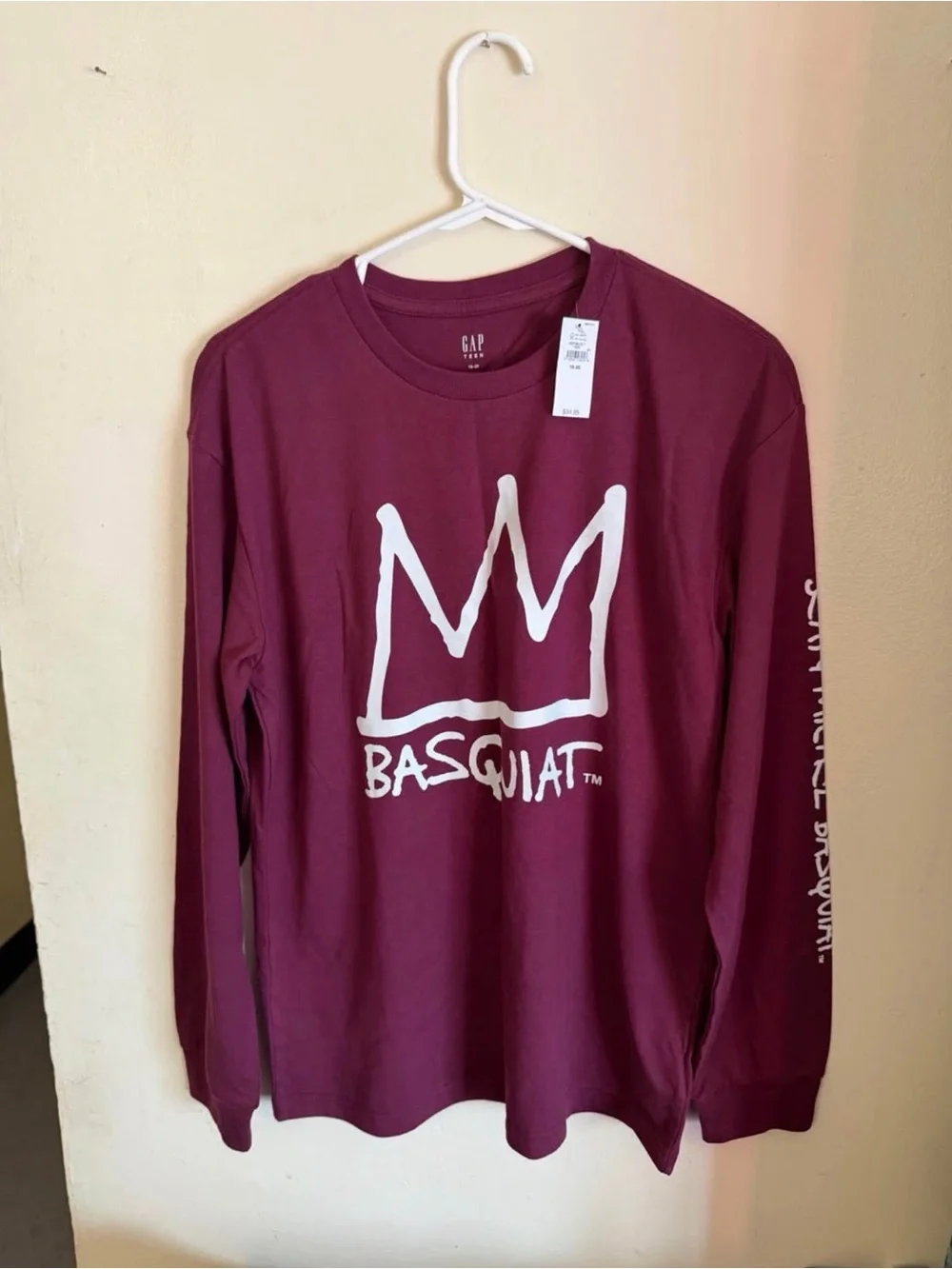 Gap Basquiat and Sesame Street Long Sleeve T-Shirt Bundle Boys Size 18/20